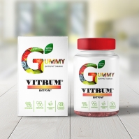 Разработка дизайна упаковки для витаминов Витрум Гамми